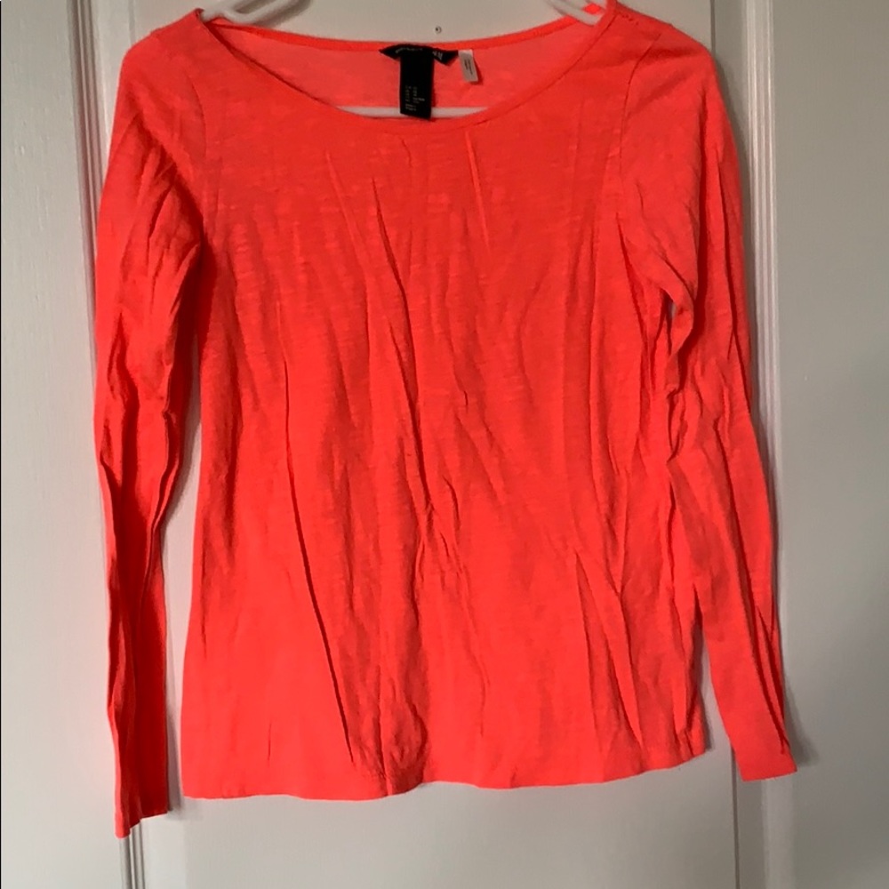 Neon pink shirt